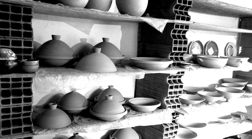 Atelier de poteries artisanales en Occitanie près de Foix