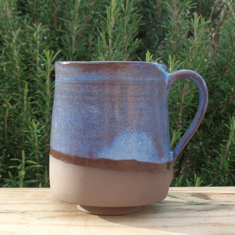 mug bleu